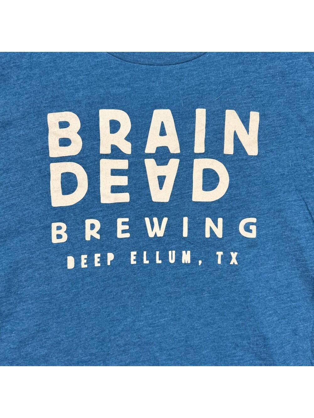 Brain Dead Brewing Graphic Blue T-Shirt 2XL - 0077-1H
